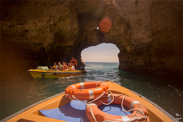 Boottocht grotten en rotskusten Algarve