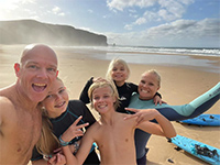 Surfvakantie in de Algarve met het gezin via Surfblend