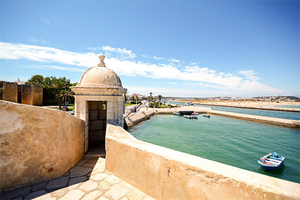 Uitzicht Forte da Ponta da Bandeira, Lagos