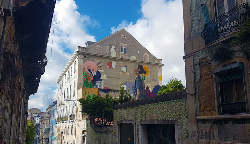 Street art Lissabon