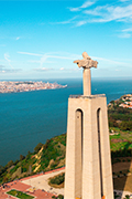 Cristo Rei in de wijk Almada
