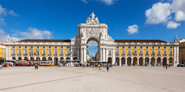 Lissabon: Praça do Comércio