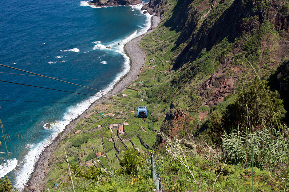 Teleférico da Rocha do Navio bij Santana