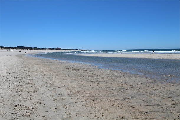 Uitgestrekte stranden van de Costa Verde