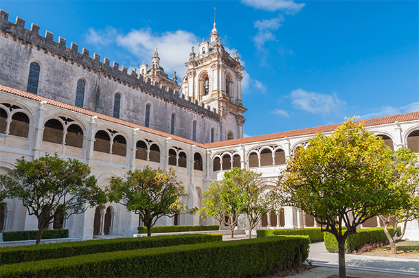 Binnentuin klooster van Alcobaça