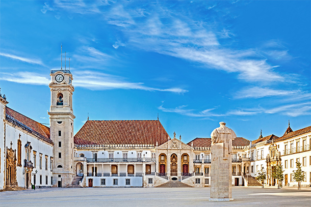 De universiteit van Coimbra