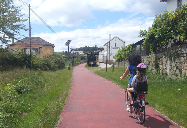 Fietspad Ecopista do Dão