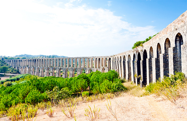 Aqueduto de Pegões Alto bij Tomar