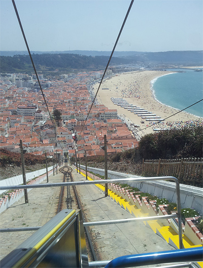 Kabeltrein naar Sítio, Nazaré