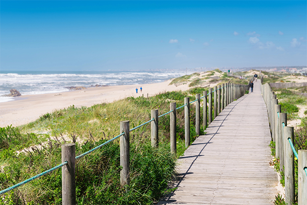 Strand bij Espinho