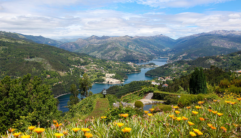 Nationaal park Peneda Gerês in Noord-Portugal