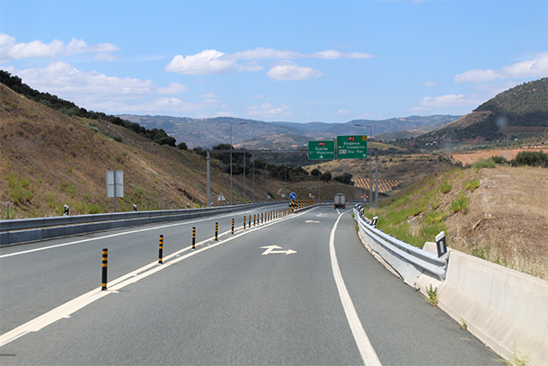 Snelweg in Noord-Portugal