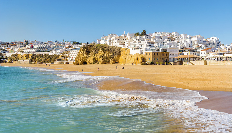 Albufeira in de winter