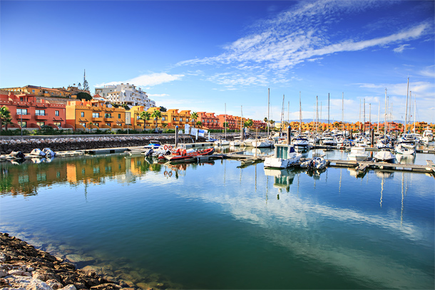 De jachthaven van Portimão