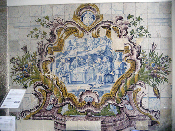 Azulejos in Biblioteca Pública Municipal do Porto