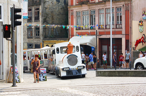 Magic Train, toeristentreintje in Porto