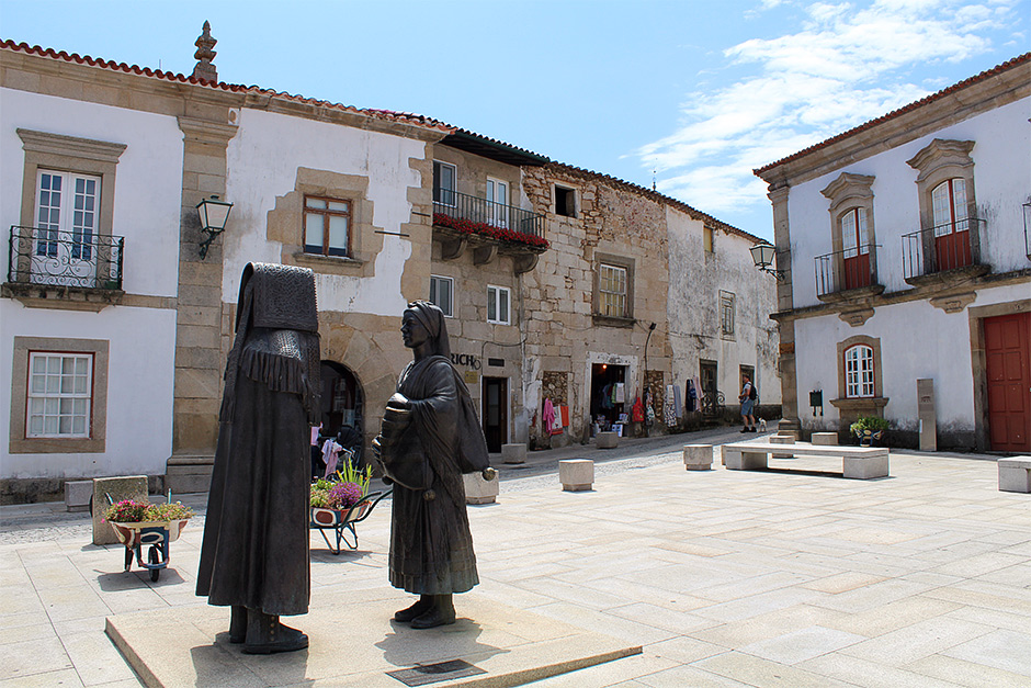 Het centrum van Miranda do Douro