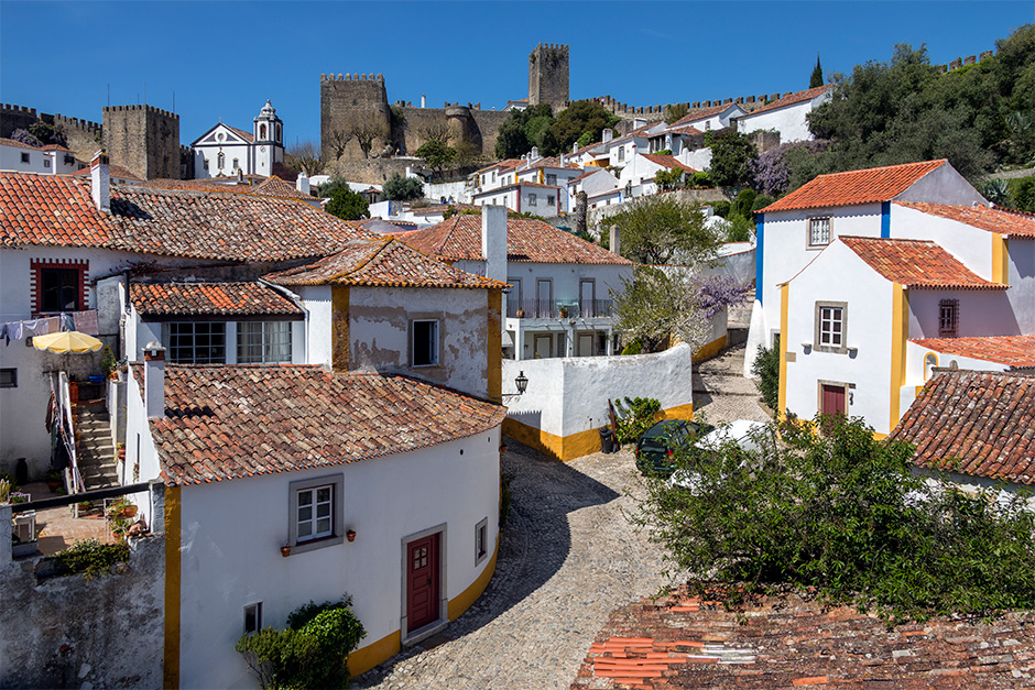 Uitzicht over Óbidos