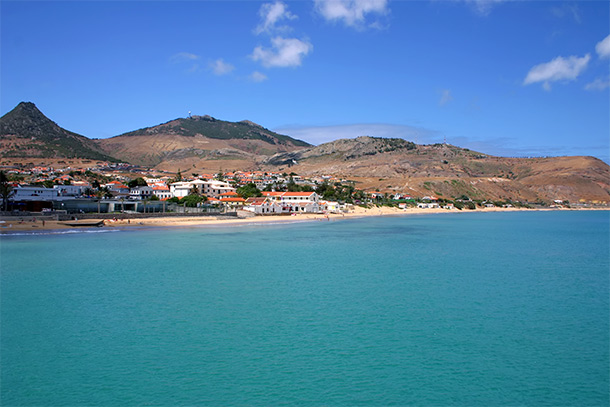 Het eiland Porto Santo