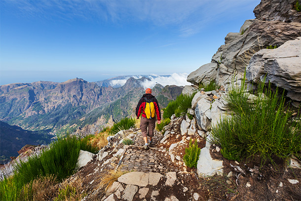 Wandelen op Madeira met warme kleding