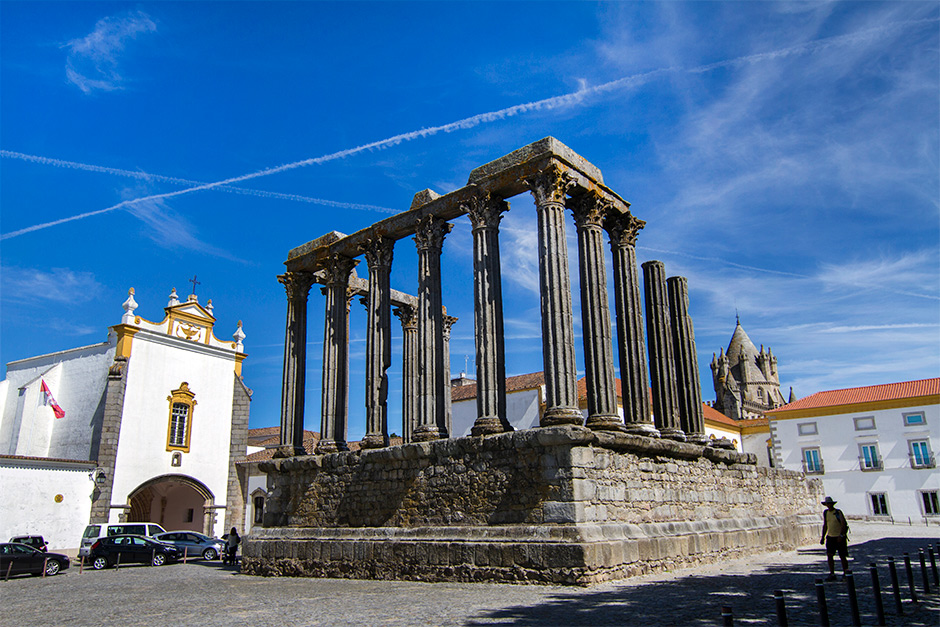 Évora, historisch centrum