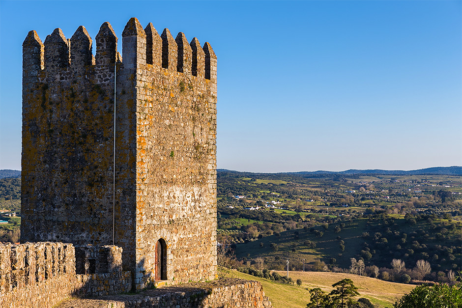 Montemor-o-Novo, uitzicht vanaf het kasteel