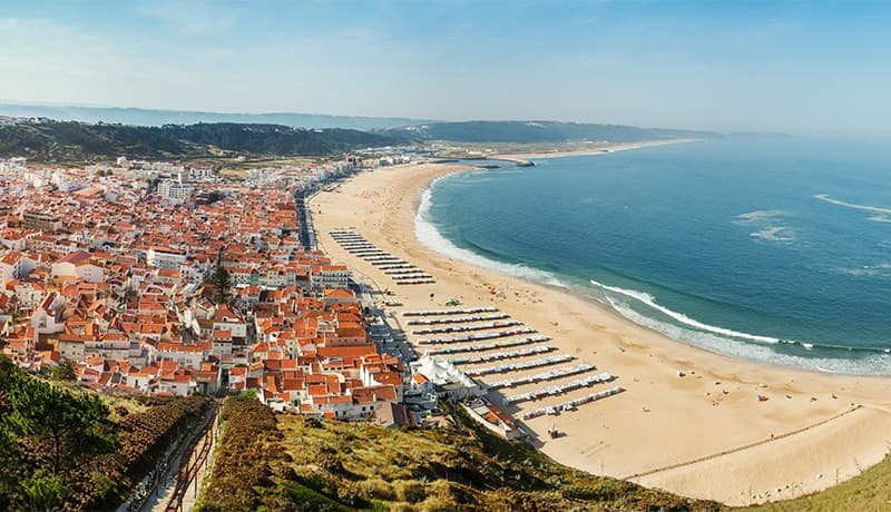 Rondreis Portugal, badplaats Nazaré