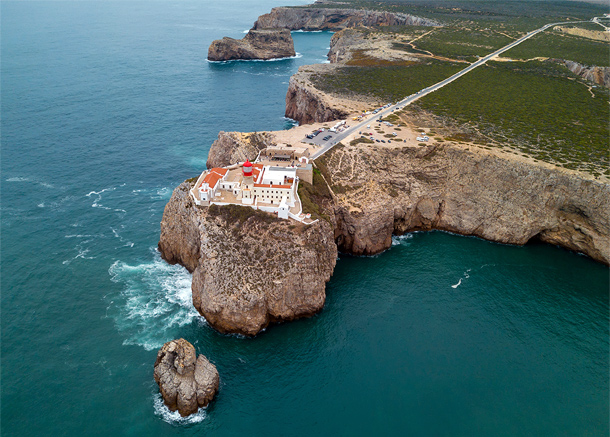 De vuurtoren van Cabo de São Vicente