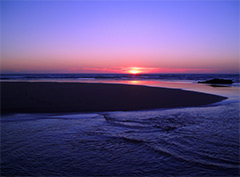 Zonsondergang bij Praia do Tonel, Sagres