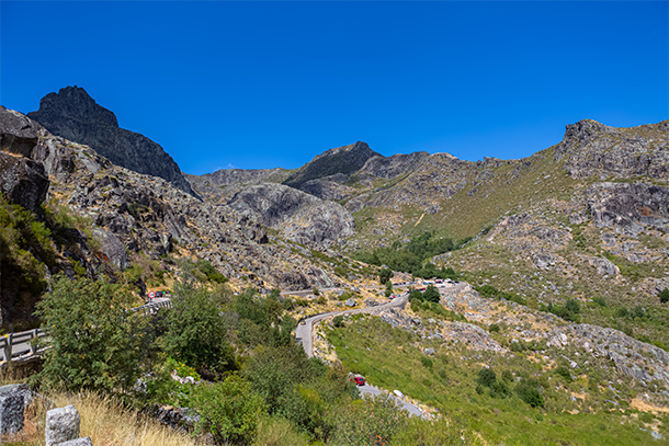 Weg in de Serra da Estrela