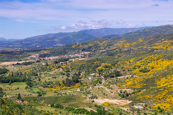 Lente in de Serra da Estrela