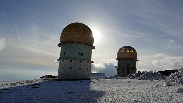 Torre in de sneeuw