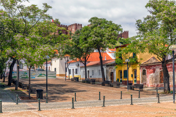 Oude centrum van Silves