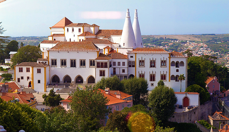 Sintra, Nacional Palace in de binnenstad
