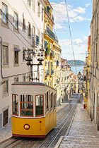 Tram Lissabon, Portugal