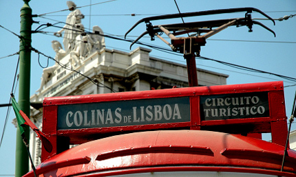 Toeristische tram Lissabon