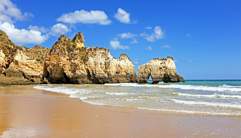 Strand vakantie Algarve, Portugal