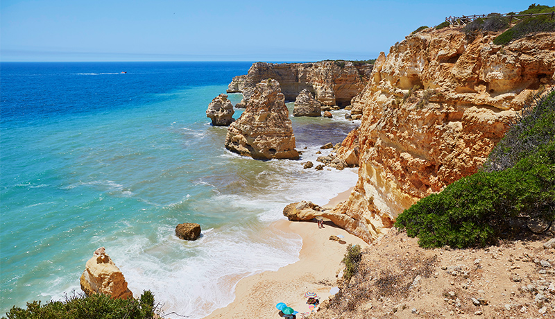 Strand vakantie Algarve, Portugal