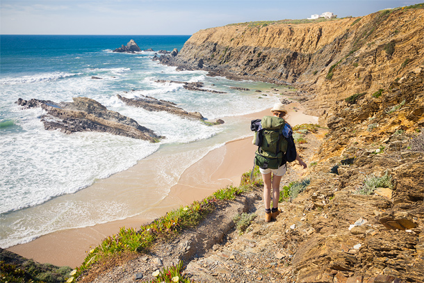 Wandelroute Rota Vicentina in Algarve en Alentejo, Portugal