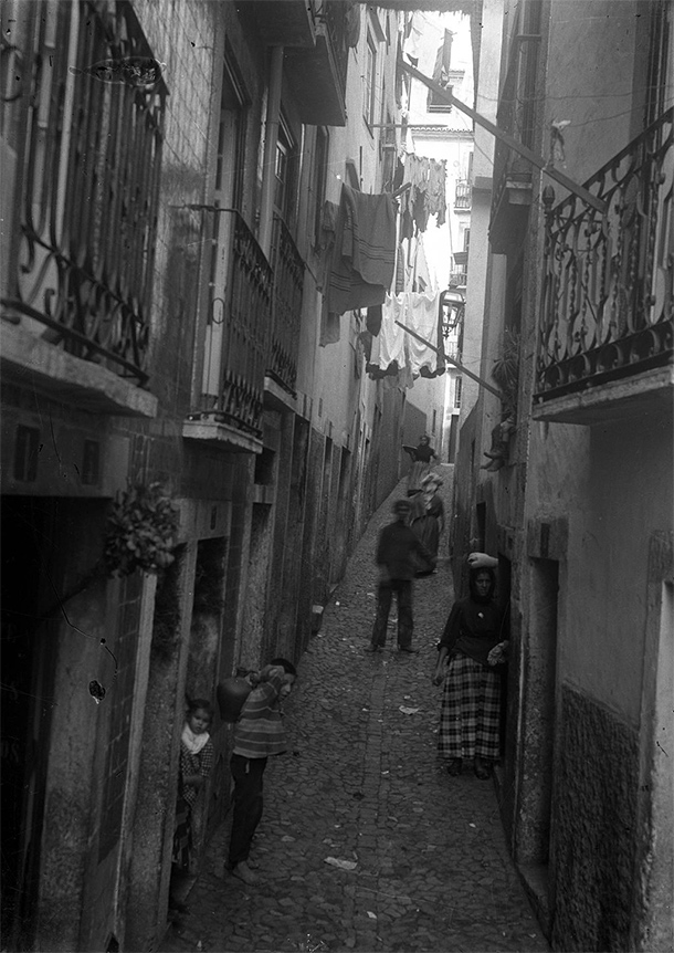 Lissabon, Alfama rond 1900
