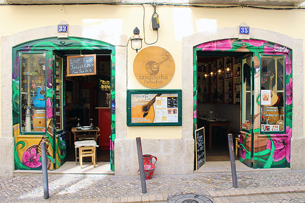 Fado café in Alfama