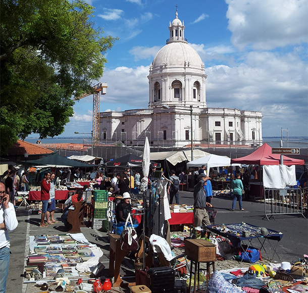 Feira da Ladra, de vlooienmarkt van Alfama