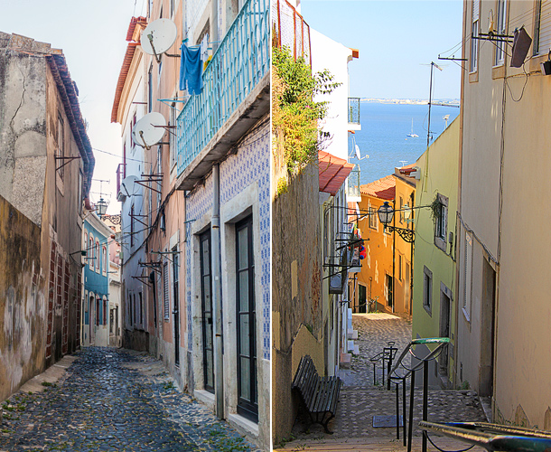 Steegjes in Alfama