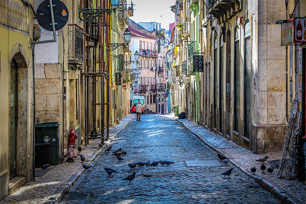 Straat in Bairro Alto