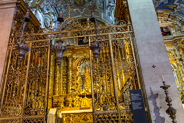 Interieur van Igreja de São Roque